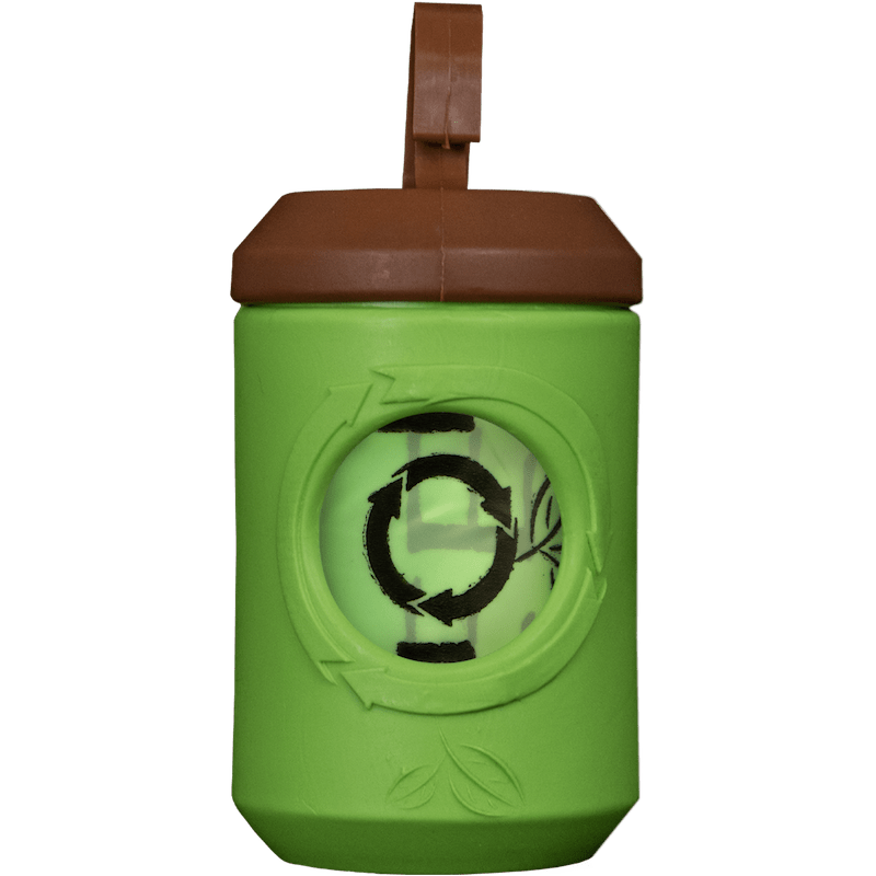 Poop Bag Holder – Dog Poop Bag Leash Dispenser | Clip-On | Made in
