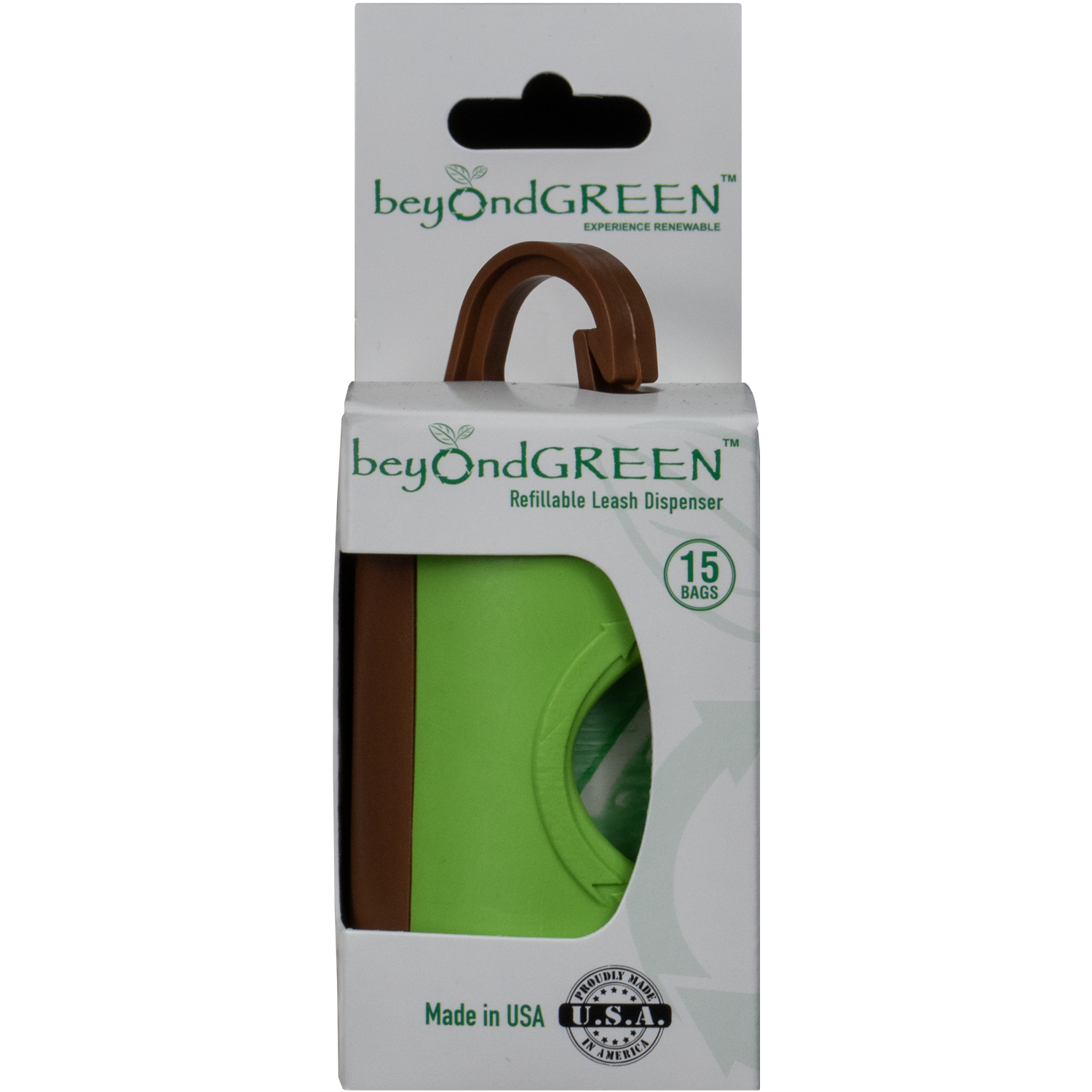 Recycled-Plastic Leash Dispenser