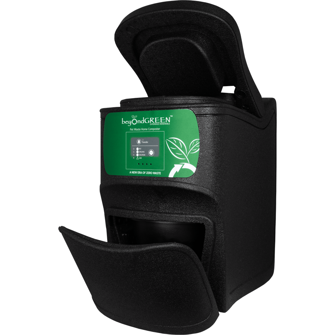 Electric Composter Uses Less than $3/Month and Composts Organic and Pet Waste into Nutrient-Rich Fertilizer within Days - beyondGREEN biotech™