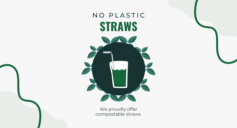 No More Plastic Straws Please - Free Download