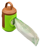 beyondGREEN Dog Poop Bag Leash Dispenser – Clip-On Holder Fits Standard Rolls – Durable & Portable