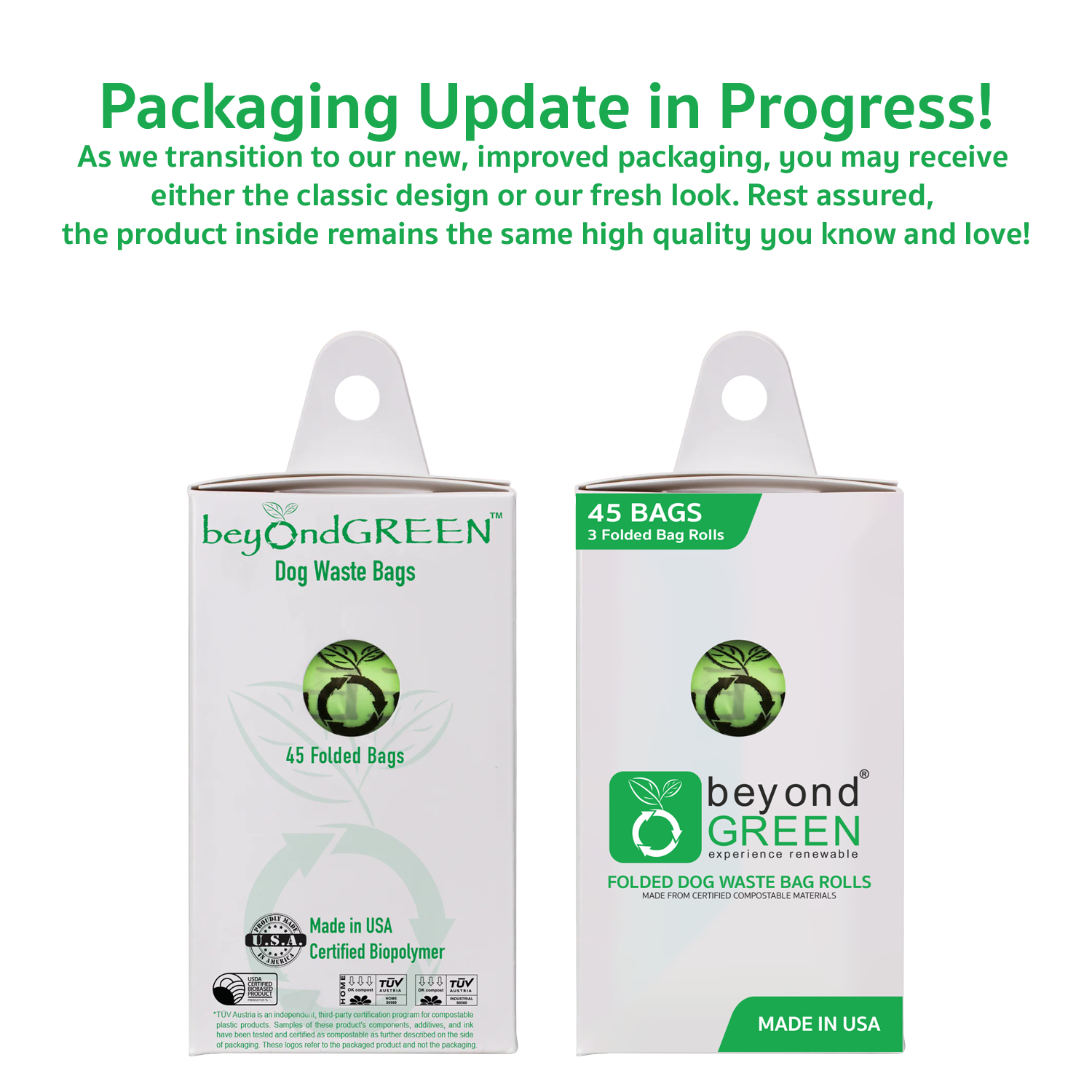 3-Pack of 45 Dog Poop Bags – Leak-Proof, Durable, Plant-Based Materials, Eco-Friendly Disposal Bags