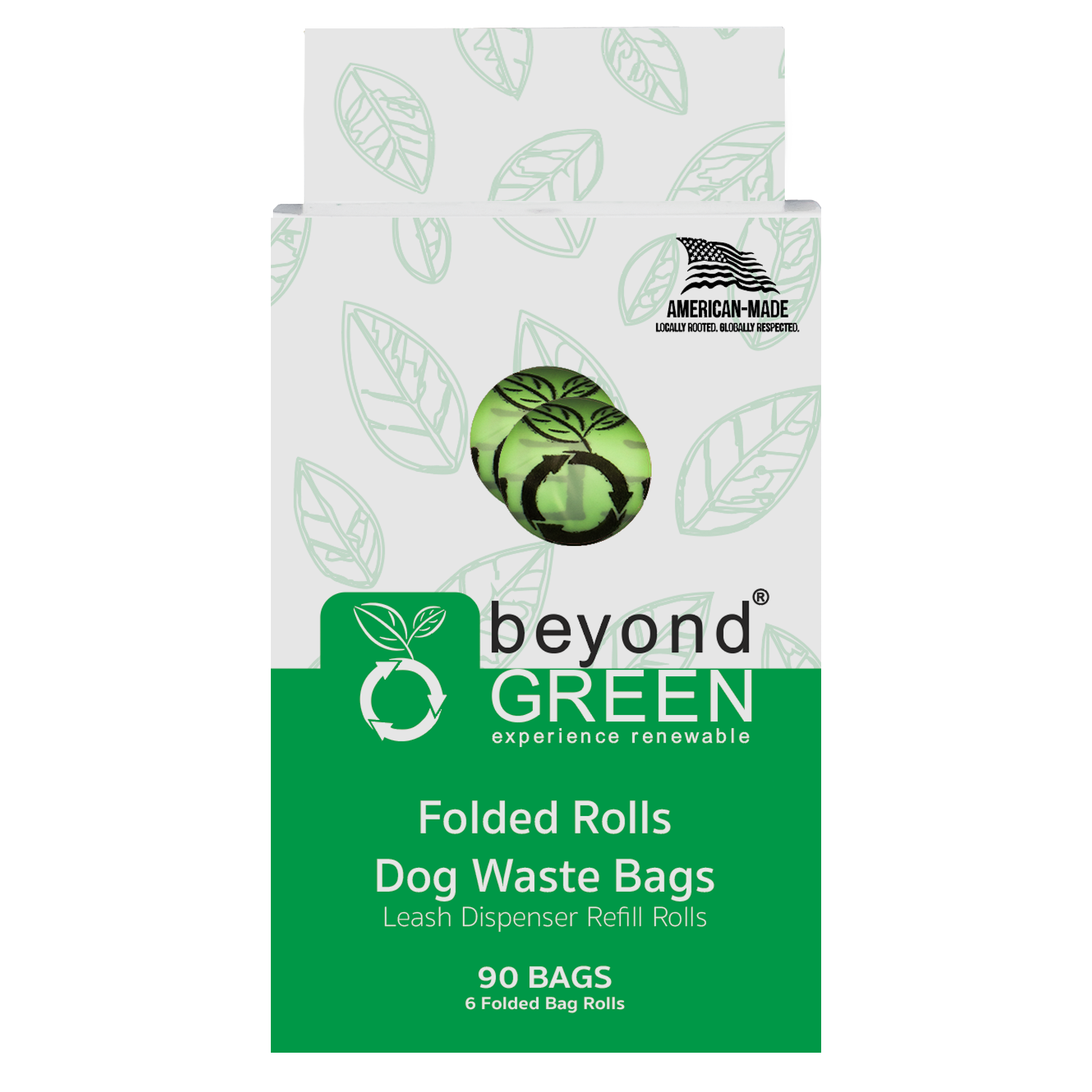 90 Count - Dog Poop Bags