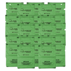 beyondGREEN Dog Waste Bags – Single-Pull Dispenser Refill Pack – Made in USA, Leak-Resistant, One-At-A-Time Dispensing (100 Bags per Pack)