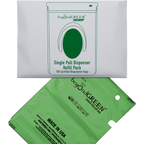 beyondGREEN Dog Waste Bags – Single-Pull Dispenser Refill Pack – Made in USA, Leak-Resistant, One-At-A-Time Dispensing (100 Bags per Pack)