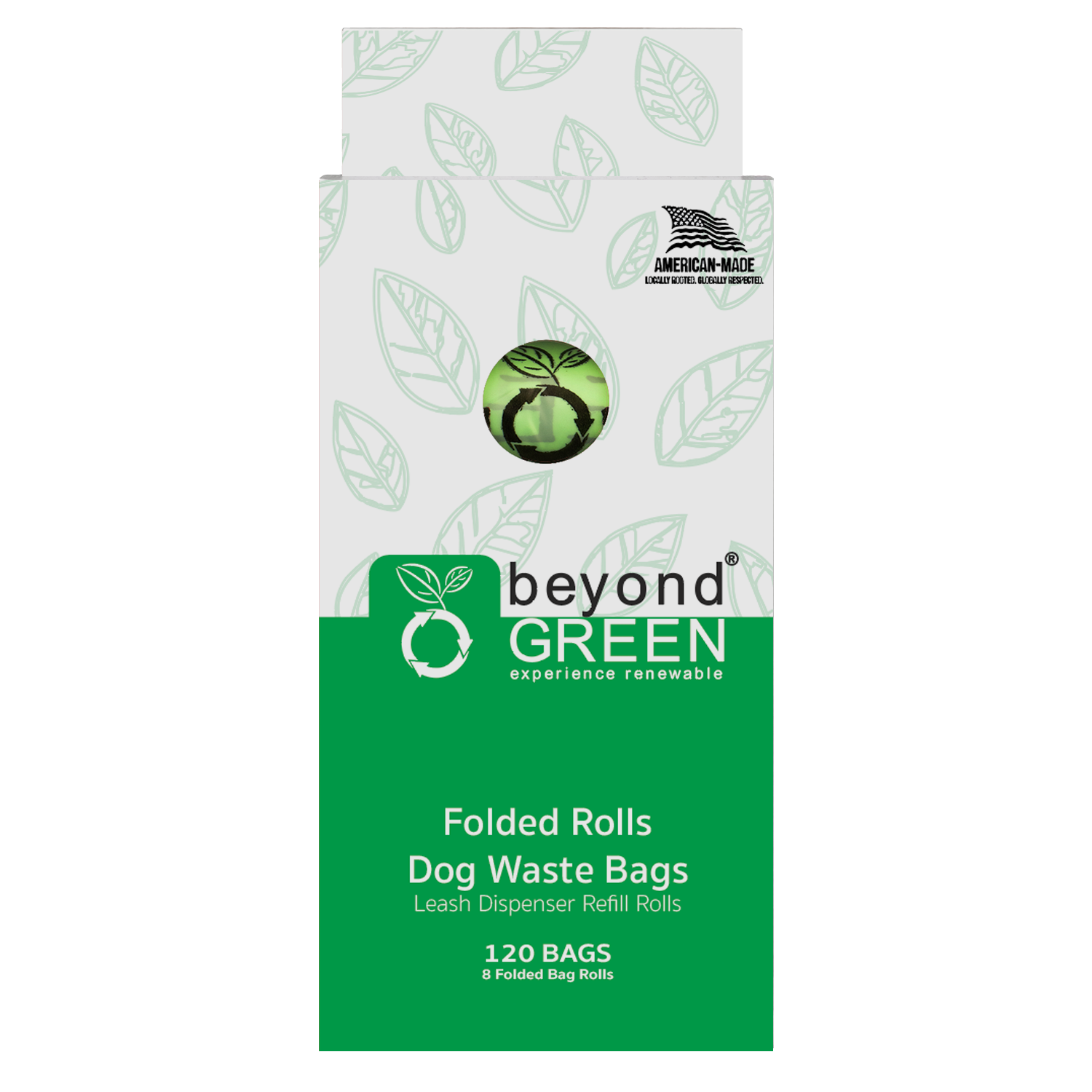120 Count - Dog Poop Bags