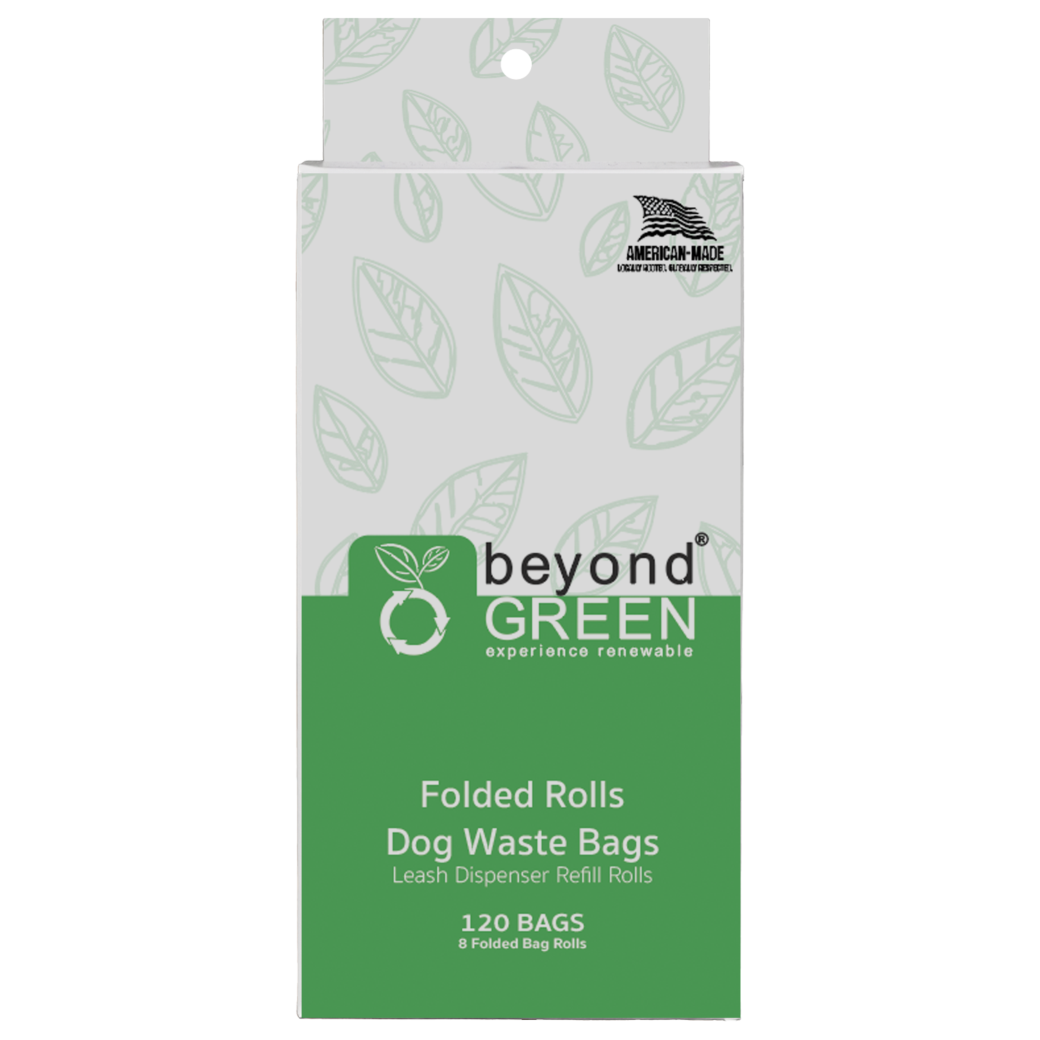 120 Count - Dog Poop Bags