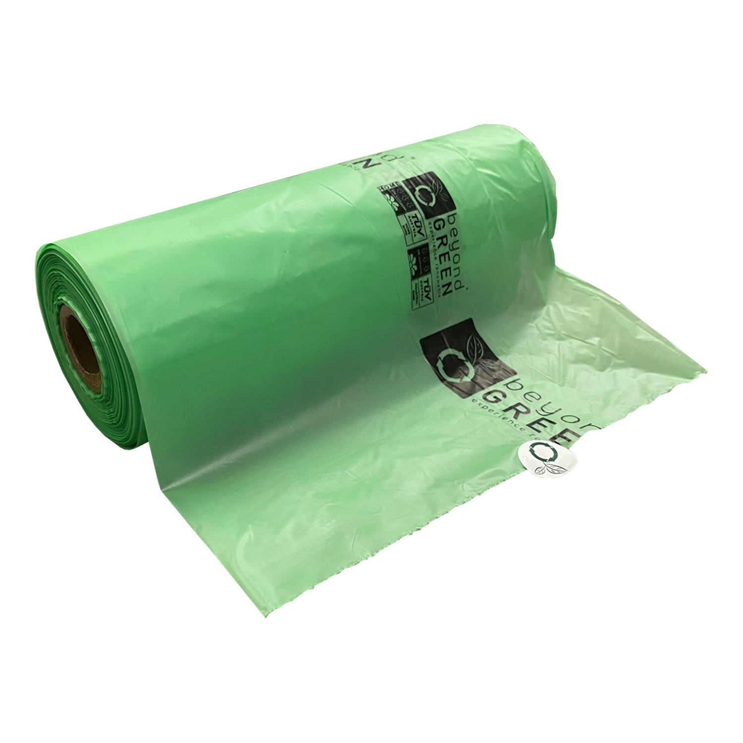 Plant-Based Dog Waste Bags Refill Roll for Park Dispenser - 200 Bags on Roll