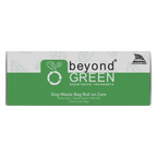 beyondGREEN Dog Waste Bags – Grab & Go Bulk Pack – 200 Bags on Roll with Core - Made in USA, Leak-Resistant, Folded Rolls