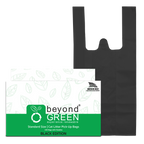 beyondGREEN Cat Litter Bags with Handles – Made in USA, Leak-Resistant & Easy-Tie