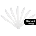 Cutlery Bulk Pack — 1000 Count (Choose: Forks, Knives, or Spoons)