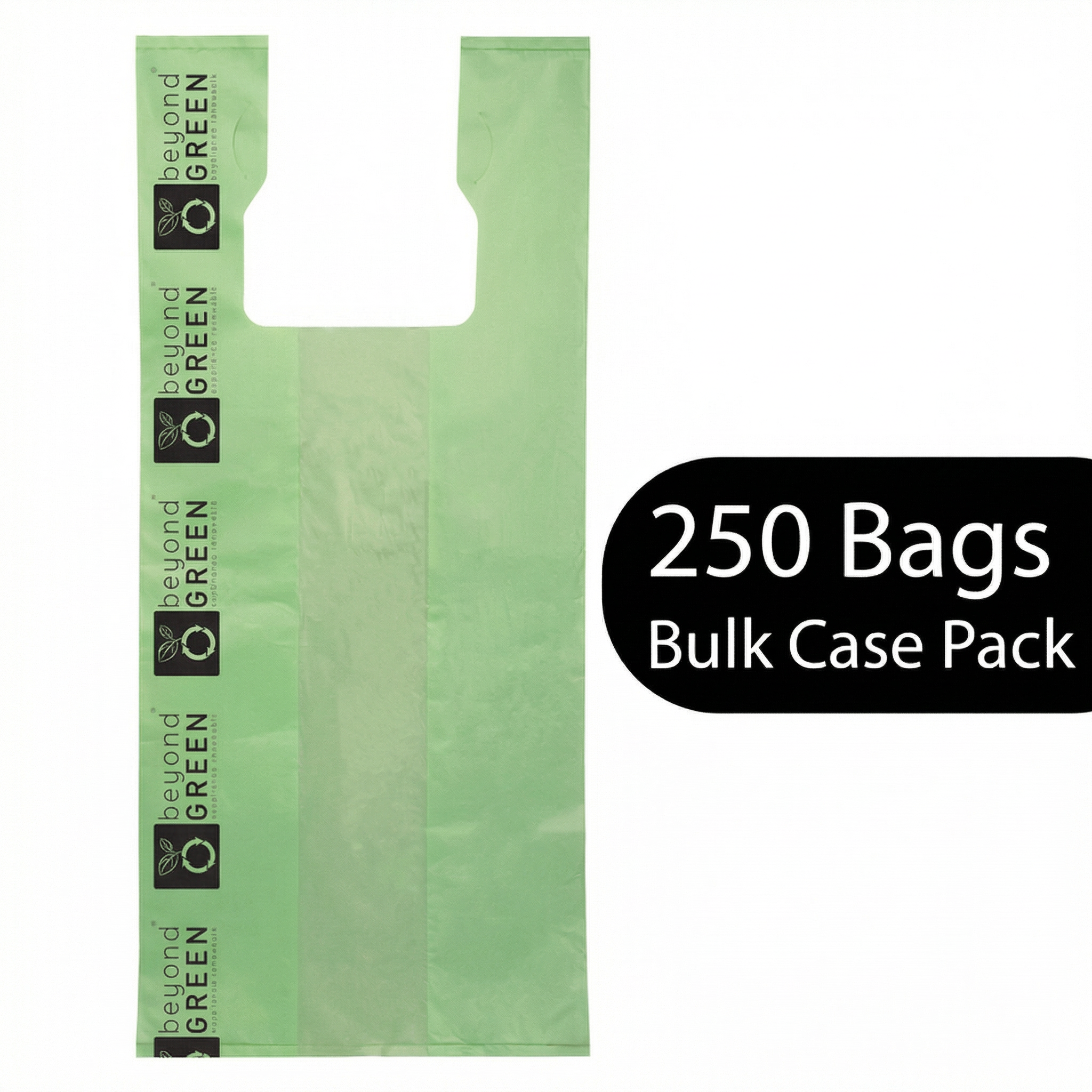 beyondGREEN Large Multi-Purpose Shopper Bags – Made in USA, Tear-Resistant & Leak-Resistant