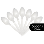Cutlery Bulk Pack — 1000 Count (Choose: Forks, Knives, or Spoons)