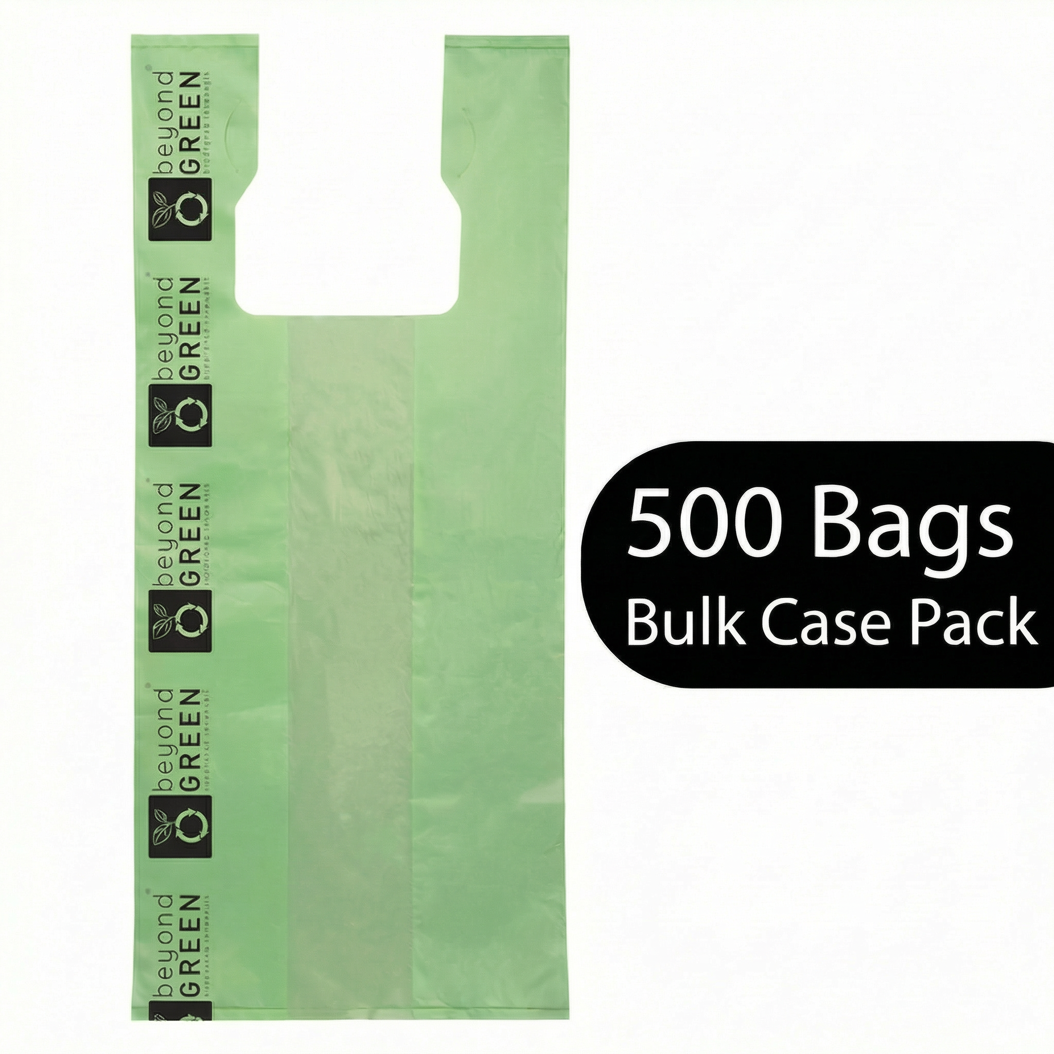 beyondGREEN Large Multi-Purpose Shopper Bags – Made in USA, Tear-Resistant & Leak-Resistant