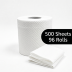 beyondGREEN Premium Bath Tissue Rolls, Soft & Strong Toilet Paper