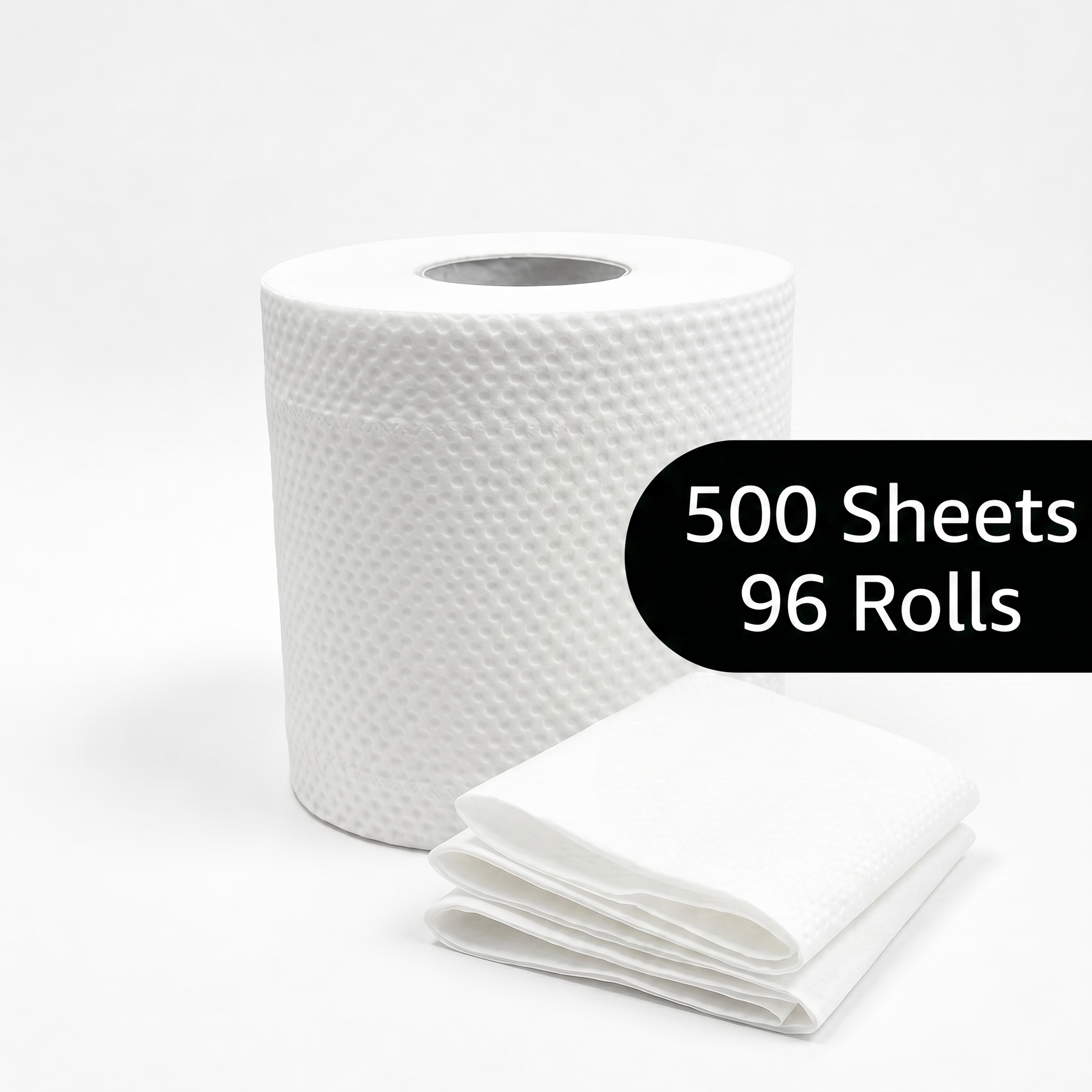 beyondGREEN Premium Bath Tissue Rolls, Soft & Strong Toilet Paper