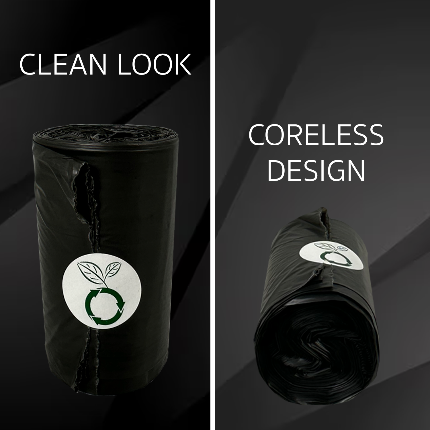 beyondGREEN Dog Waste Bags – Folded Rolls – Made in USA, Leak-Resistant, Extra-Strong