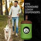 beyondGREEN Dog Waste Bags – Folded Rolls – Made in USA, Leak-Resistant, Extra-Strong