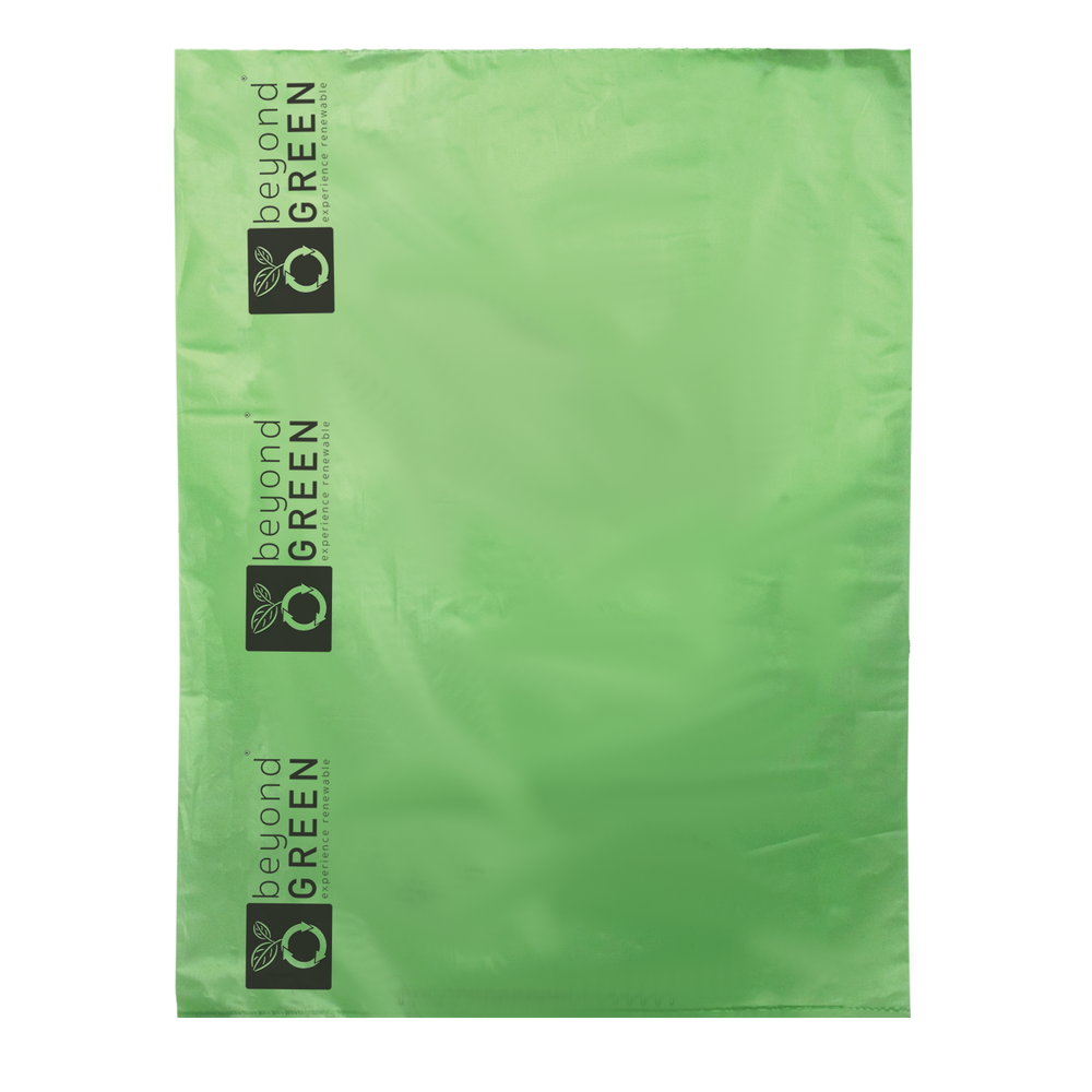beyondGREEN Dog Waste Bags – Folded Rolls – Made in USA, Leak-Resistant, Extra-Strong