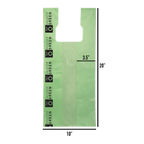 beyondGREEN Large Multi-Purpose Shopper Bags – Made in USA, Tear-Resistant & Leak-Resistant