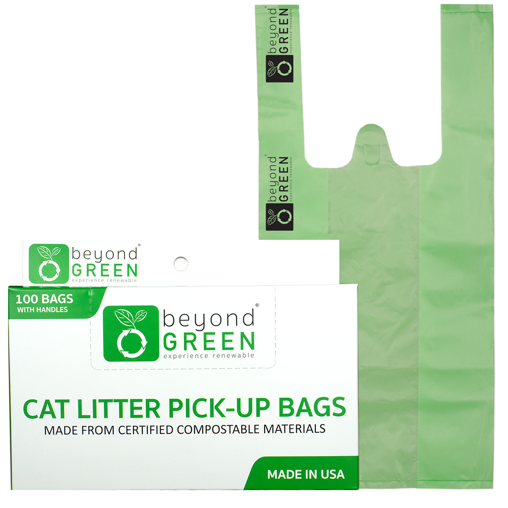 Sustainable Cat Litter Pick Up Bags beyondGREEN biotech