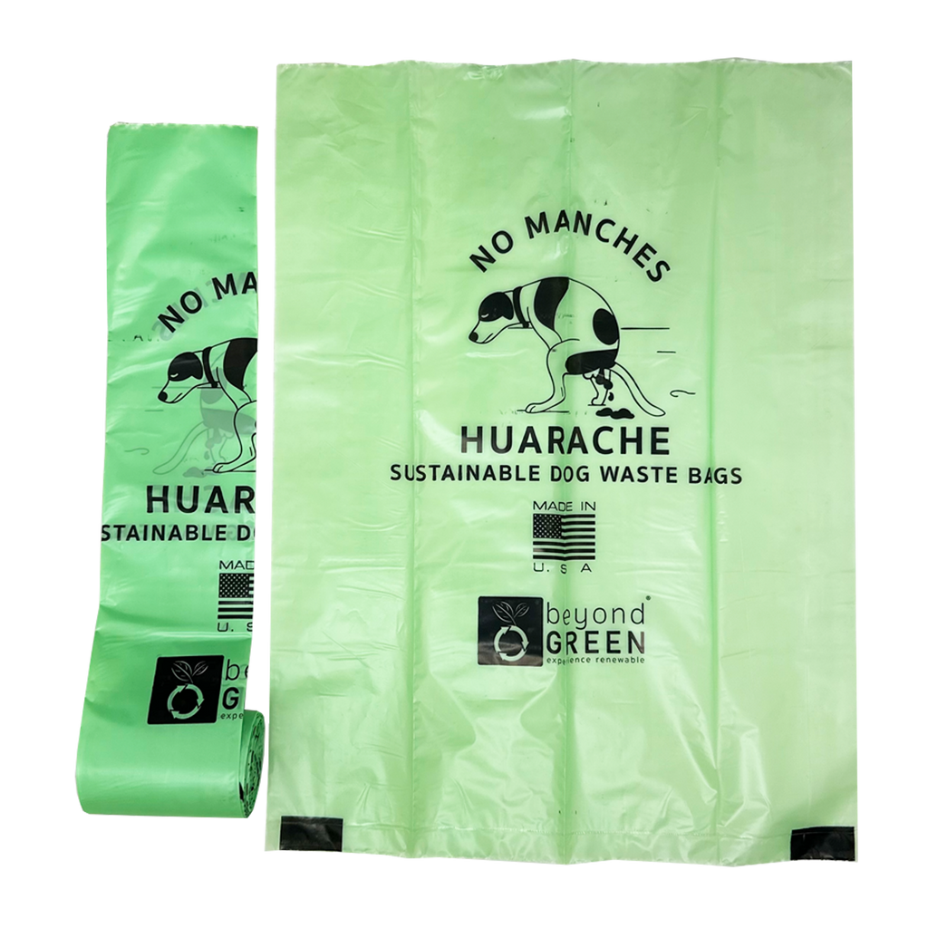 Huarache Dog Waste Bags 9" x 12" – 15 Count Rolls