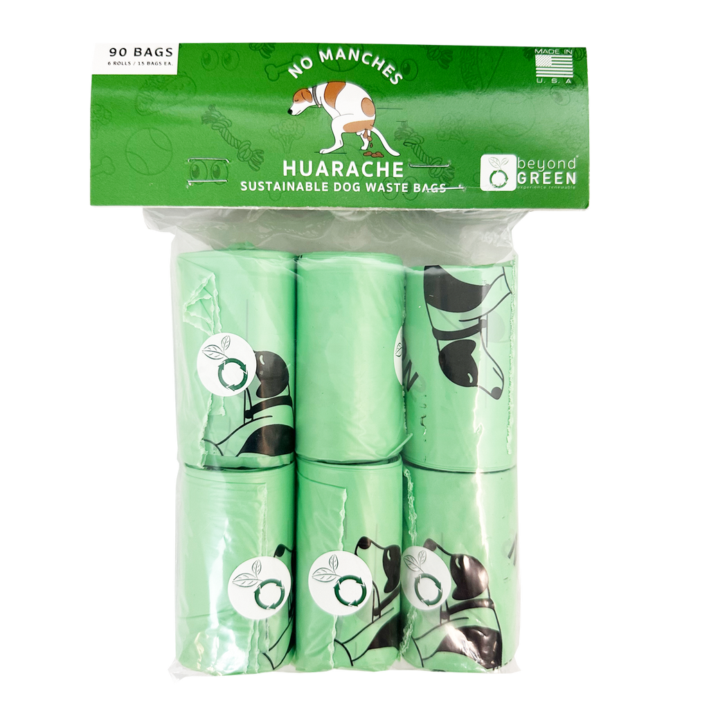 Huarache Dog Waste Bags 9" x 12" – 15 Count Rolls