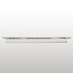 Wrapped 7.75'' x 0.24'' Compostable White Jumbo Drinking Straws - 2,500 Count