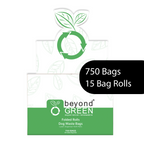 beyondGREEN Dog Waste Bags – Folded Rolls – Made in USA, Leak-Resistant, Extra-Strong