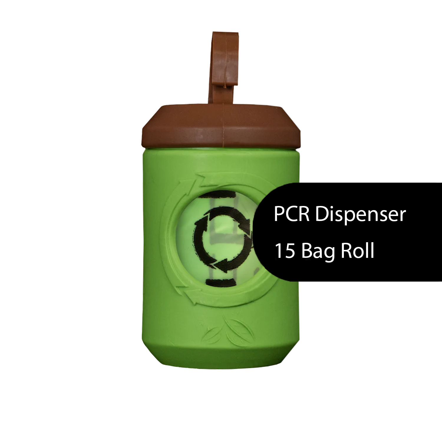 beyondGREEN Dog Poop Bag Leash Dispenser – Clip-On Holder Fits Standard Rolls – Durable & Portable