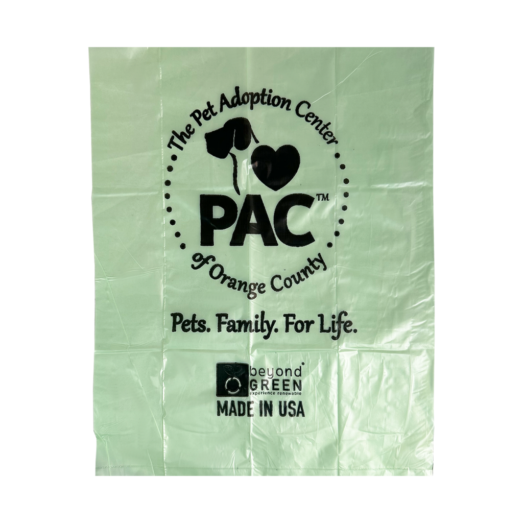 beyondGREEN x PAC-OC — 120 Count Dog Waste Bags (Folded Rolls)