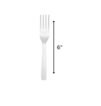 beyondGREEN Forks (White) – 30 Count Made in USA, Durable Heavy-Duty Set