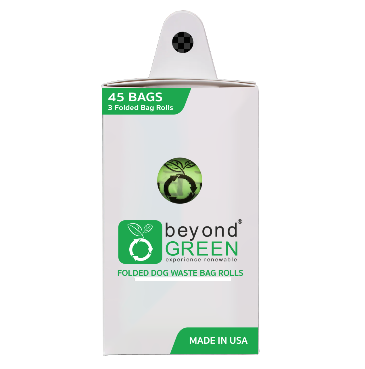 3-Pack of 45 Dog Poop Bags – Leak-Proof, Durable, Plant-Based Materials, Eco-Friendly Disposal Bags