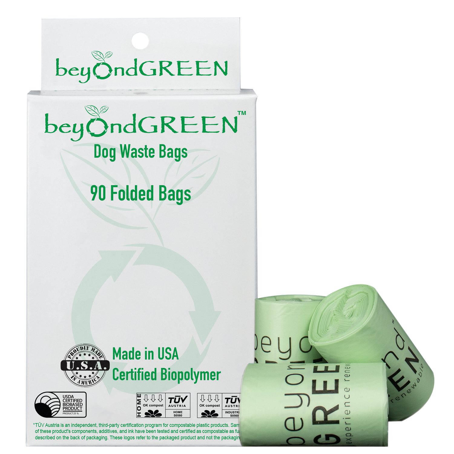 Buy IMVELO GREEN YOUR HYGIENE Dog Poop Bags (90 Bags) 3 Rolls | Leak Proof  Compostable Pet Waste Garbage Bags Online at Best Prices in India - JioMart.