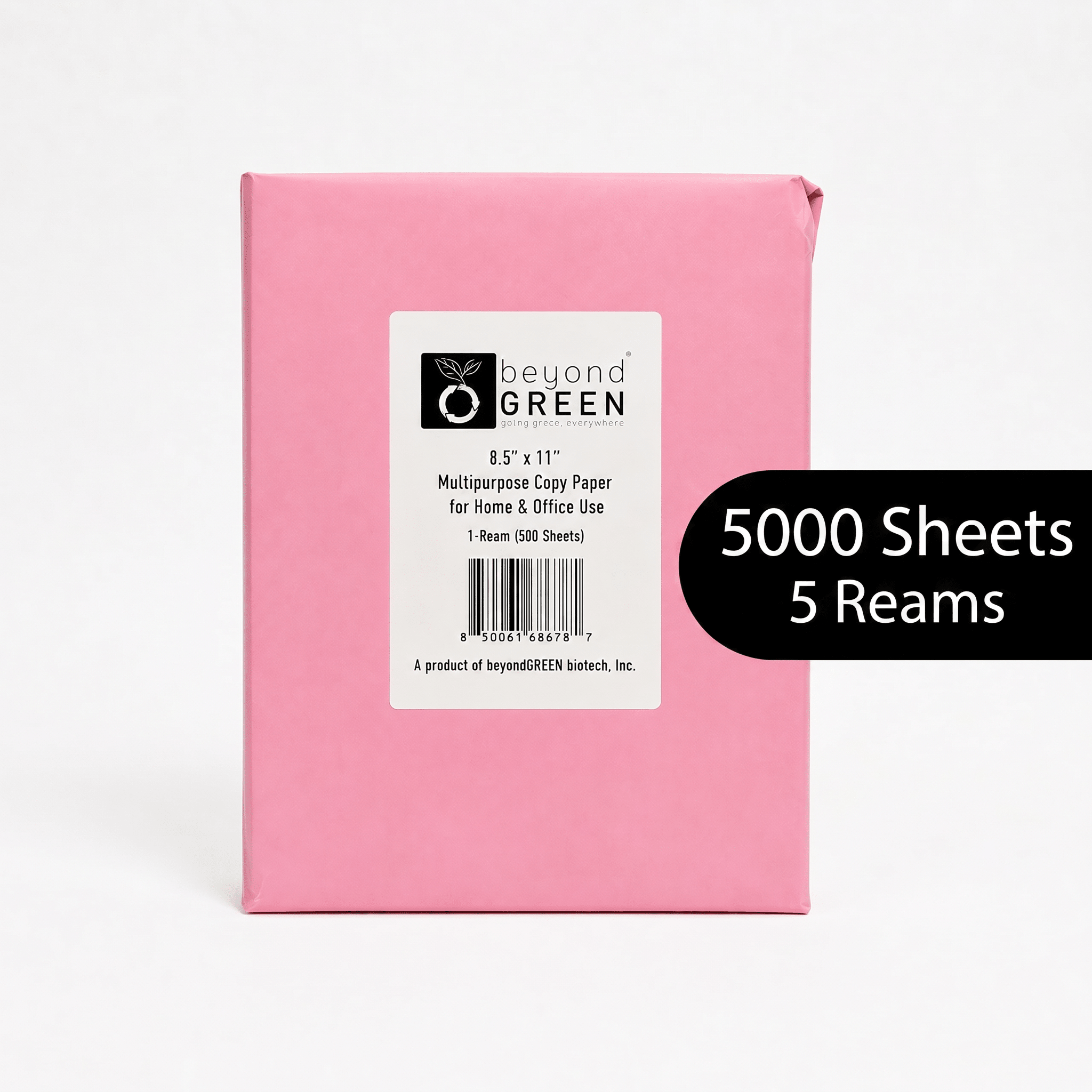 beyondGREEN Multipurpose Copy & Printer Paper 8.5"x11" - beyondGREEN biotech™