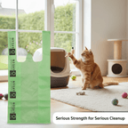 Cat Litter Bags – 8" x 16" with 5" Gusset & Handles | Leak - Resistant | Made in USA | beyondGREEN Standard - Cat Litter Bags - beyondGREEN™