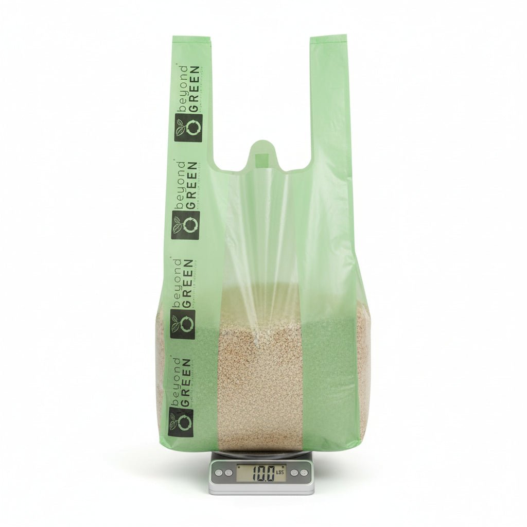 Cat Litter Bags – 8" x 16" with 5" Gusset & Handles | Leak - Resistant | Made in USA | beyondGREEN Standard - Cat Litter Bags - beyondGREEN™