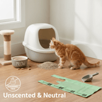 Cat Litter Bags – 8" x 16" with 5" Gusset & Handles | Leak - Resistant | Made in USA | beyondGREEN Standard - Cat Litter Bags - beyondGREEN™