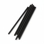 Cocktail Drinking Straws Bulk Pack – Black Unwrapped Cocktail Straws - 2,500 Count - beyondGREEN biotech™