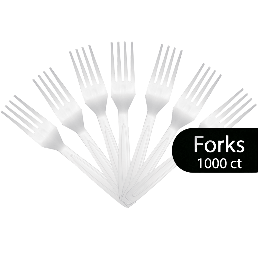 Cutlery Bulk Pack — 1000 Count (Choose: Forks, Knives, or Spoons) Spoons - 1000 Count - Cutlery - beyondGREEN™