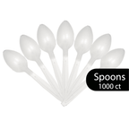 Cutlery Bulk Pack — 1000 Count (Choose: Forks, Knives, or Spoons) Spoons - 1000 Count - Cutlery - beyondGREEN™