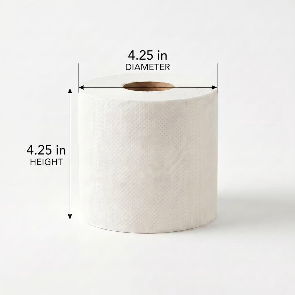 beyondGREEN Premium Bath Tissue Rolls, Soft & Strong Toilet Paper