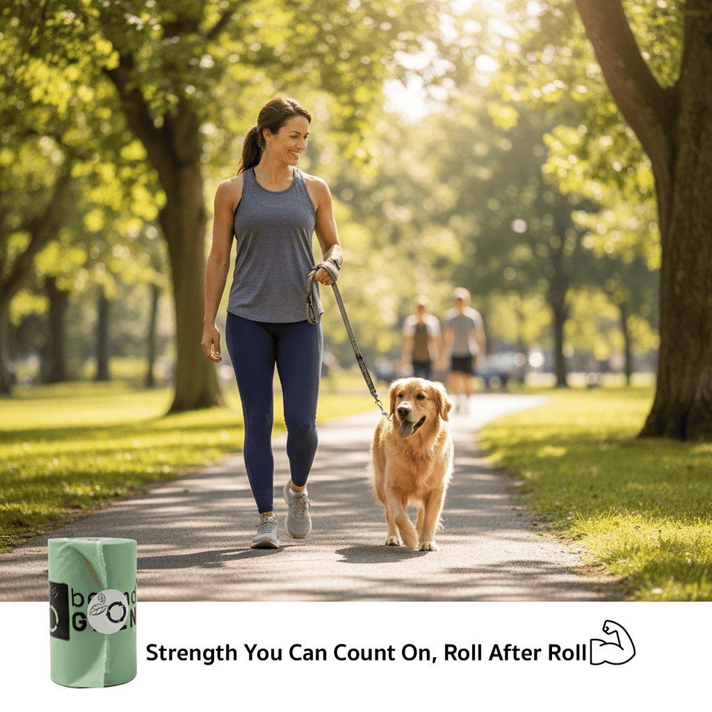 Dog Poop Bags – Poop Bags – Dog Bags | Folded Rolls 9" x 12" | Leak - Resistant | Made in USA | beyondGREEN 750 Count - Dog Waste Bags - beyondGREEN™