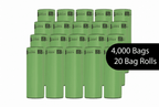Dog Waste Bags – 200 - Count Core Roll 8" x 13" | Bulk Refill | Made in USA | beyondGREEN 1 Roll - 200 Bags - Dog Waste Bags - beyondGREEN™