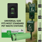Dog Waste Bags – 200 - Count Core Roll 8" x 13" | Bulk Refill | Made in USA | beyondGREEN 1 Roll - 200 Bags - Dog Waste Bags - beyondGREEN™