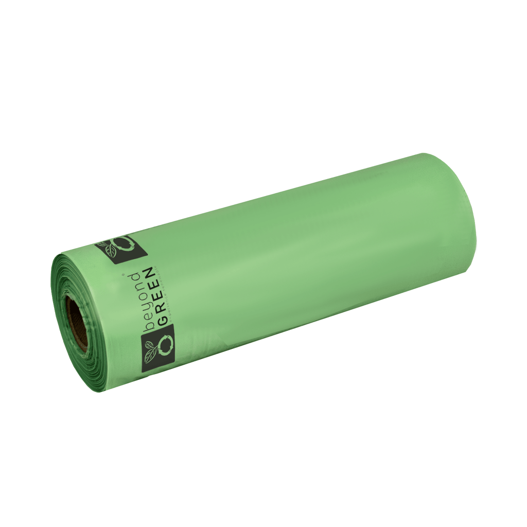 Dog Waste Bags – 200 - Count Core Roll 8" x 13" | Bulk Refill | Made in USA | beyondGREEN 1 Roll - 200 Bags - Dog Waste Bags - beyondGREEN™