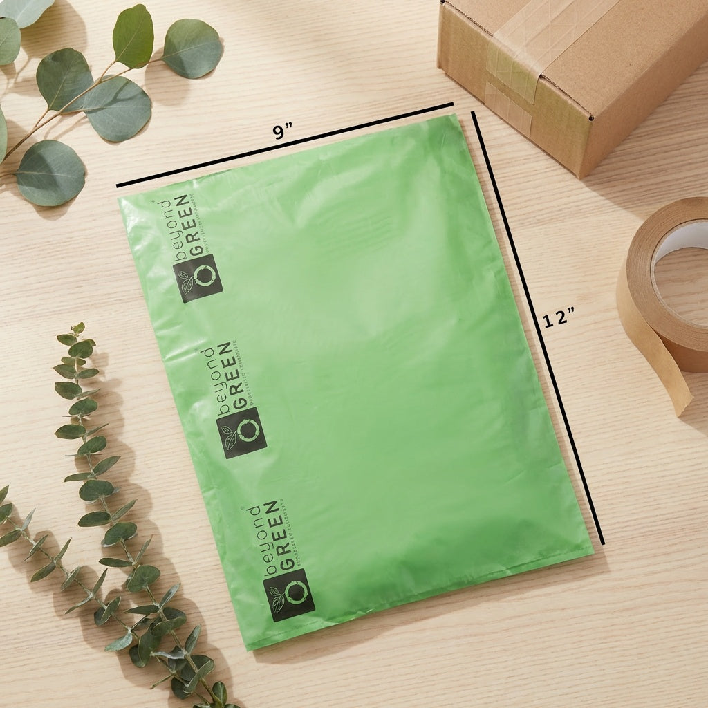 Dog Waste Bags – Green Folded Rolls (Multi-Pack Sizes)