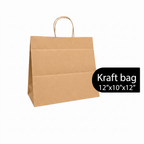 FSC Kraft Paper Shopping Bags – 250 Count | Post-Consumer Recycled | beyondGREEN Kraft Paper Bag | 12" x 10" x 12" | 250CT - Paper Bags - beyondGREEN biotech™