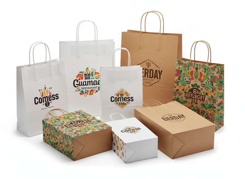 Square Bottom Paper Bags