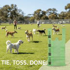 Green Dog Waste Bags – 8" x 16" with 5" Gusset & Handles – Made in USA - Dog Waste Bags - beyondGREEN biotech™